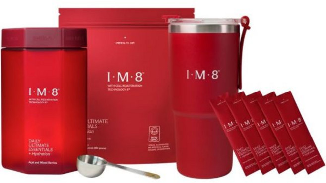 IM8 Daily Ultimate Essentials All-in-1 Multivitamin Supplement 92 Nutrient Rich Ingredients CoQ10, Starter Kit, 354g
