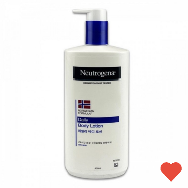 뉴트로지나 데일리 바디 로션 꽃향, 6개, 450ml
