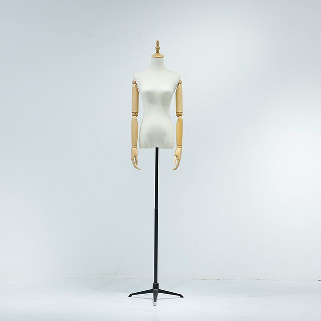 여성 상반신 관절마네킹 피노키오마네킹 두상, I. 나무 플라스틱 손 검은색 삼각형 나무 왕, A., 1개, 1개