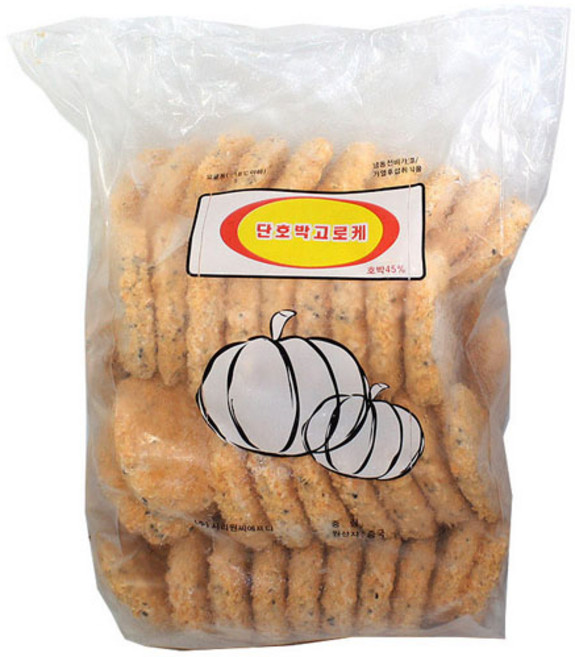 (무)(냉동)사리원 단호박고로케2.8kg 40gx70입, 40g, 70개