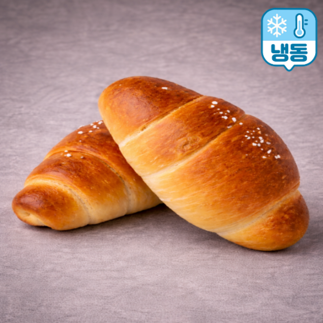 앵커버터 소금빵 70g 완제 냉동 개별포장 HACCP 무방부제 청정원유 고급버터, 10개