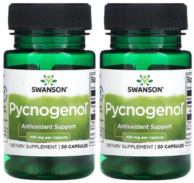 스완슨 피크노제놀 100 mg 30 캡슐, 30정, 2개