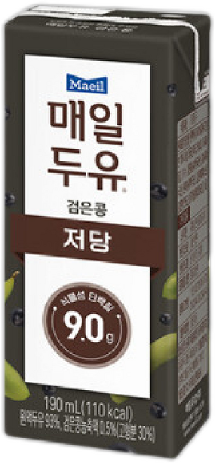 매일두유 검은콩 /저당/유통기한26년10월제품 무배, 1개, 190ml