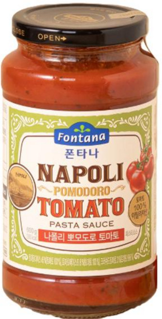 폰타나 나폴리 뽀모도로 토마토 파스타소스 600g