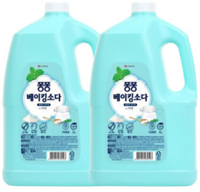 퐁퐁 베이킹소다 3000ml 2개, 1개