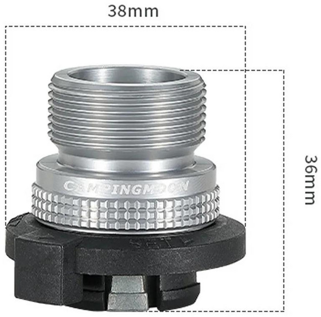 캠핑 프로판 가스 카트리지 어댑터 스토브카세트 탱크 연결, 1. as Picture, 1개