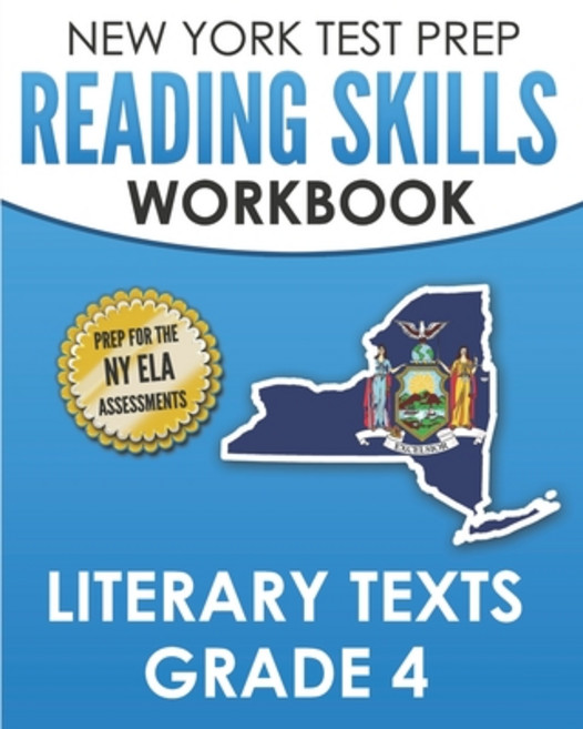 (영문도서) NEW YORK TEST PREP Reading Skills Workbook Literary Texts Grade 4: Preparation for the New Yo... Paperback, Independently Published, English, 9781692169237