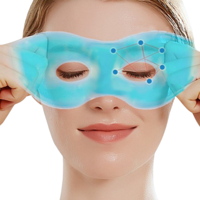 상상공간 이른 아침 눈 붓기 제거 아이스 젤 팩 아이 마스크팩 눈팩 성형 냉찜질 온찜질 찜질 미용 쿨 안대, 1+1개, 1개, 1개입