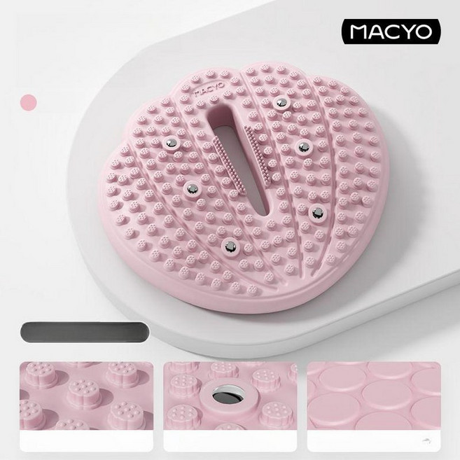 스텝퍼 보라색 구름 연기 접이식 스탭퍼 발지압 하늘걷기 워킹 어르신 실내 홈트, 피치핑크, 1개