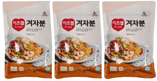 이츠웰 겨자분, 3개, 200g