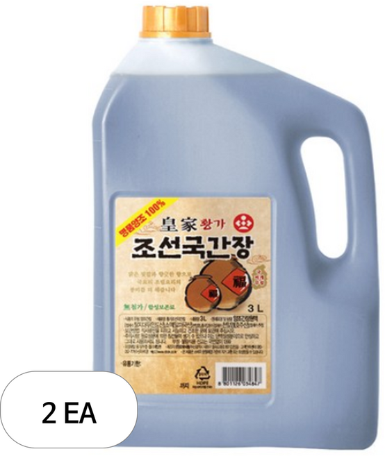 [오복] 황가 조선국간장, 3L, 2개