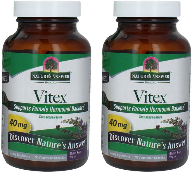 네이쳐스앤서 바이텍스 40mg 베지테리안 캡슐, 2개, 90정