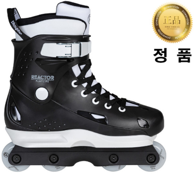 리액터 어그레시브 독일 파워슬라이드 묘기용 인라인 스케이트, 43/44(275-285) 275~282, 1개