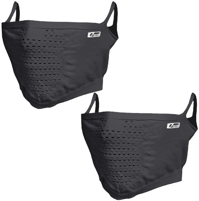 타이트엔드 A4X 아쿠아쿨 마스크, 그레이, 2개