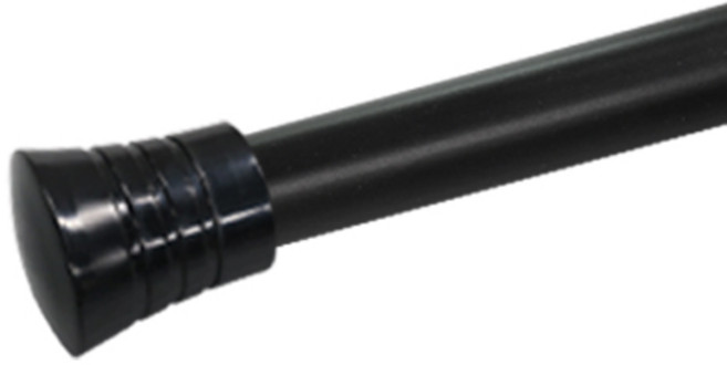 한국레일갤럭시 35mm 네오 커튼봉 커텐봉, 블랙