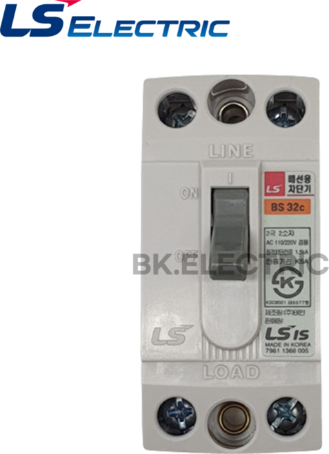 LS일렉트릭 배선용차단기 BS32c 6A 10A 15A 20A 30A 1.5kA, BS 32c, 1개