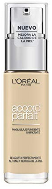 로레알 파리 어코드 파르페 - 중간 피부에서 어두운 피부 베이스메이크업, 아이보리색1.D, 1개