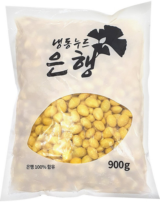 냉동 깐은행, 900g, 1개