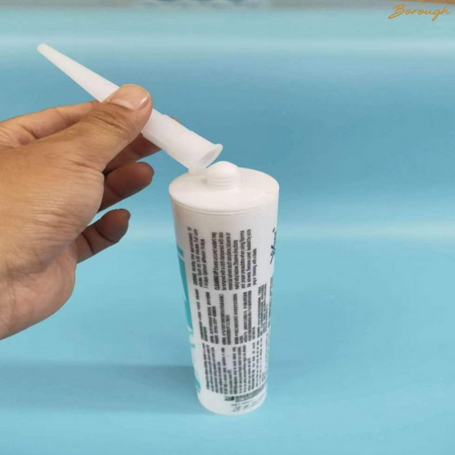 생활용품 실리콘 노즐 꼭지 더 K 써봐 셀프 다용도 내구성 공예용 DIY 홈데코 원예용 건축용 배관 보수용 실린더형 교체용 부속품 건 튜브, 1개