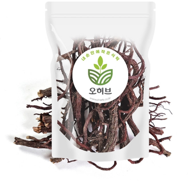 오허브 국산 자초 지치 지초 뿌리 250g, 1개