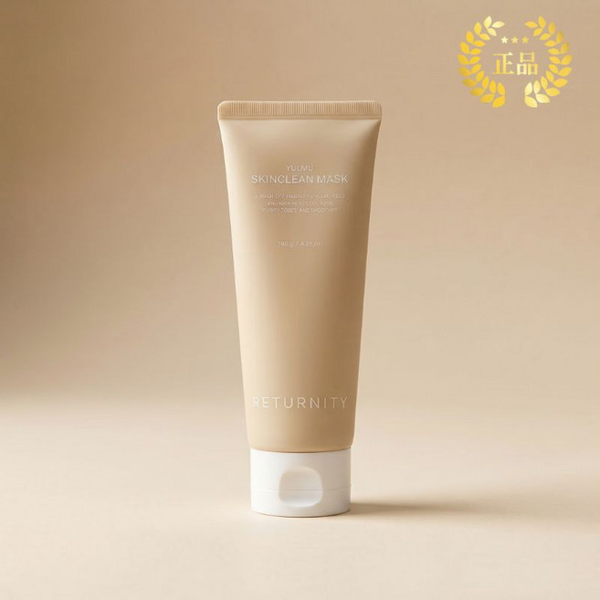 [정품] Returnity 리터니티 율무팩 120g/이미숙 비립종 스킨클린 모공팩 대용량 워시오프팩/율무가루 모공 피지 각질 케어 클렌징팩 피부결 케어, 1개, 120g