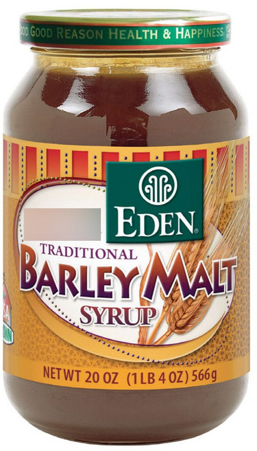 에덴푸즈 트래디셔널 보리 몰트 시럽, 566g, 1개