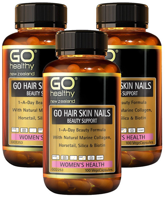 고헬씨(Go Healthy) 고헬씨 헤어 스킨 네일스-뷰티 서포트 100 베지캡슐 X 3개, 300정, 1세트
