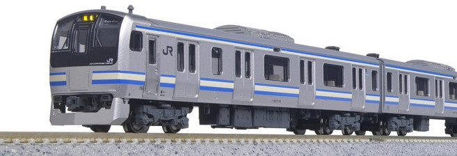 KATO 10-1977 N게이지 E217계 요코스카・소부 쾌속선 8량 기본 세트 철도 모형, 1개