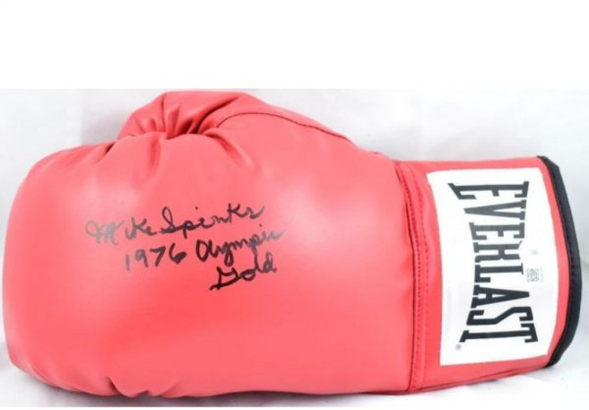 운동용품 복싱용품 마이클 스nks 사인 레드 에버라스트 복싱 글러브 w/ 베켓 W 홀로 *L