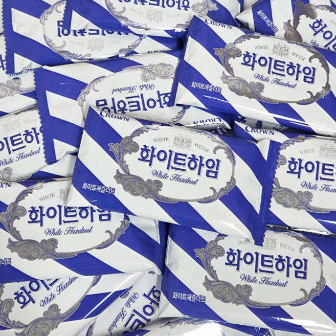 크라운 화이트하임 사무실 대용량 학교 학원 간식, 15.7g, 70개