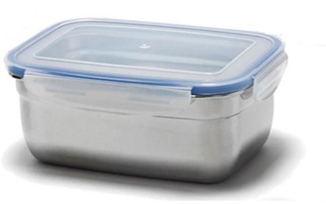 국내산 키친아트 밀폐용기 스텐사각 4호 1L 찬통 찬기 주방용품 보관용기 밀폐용기 찬통 찬합 찬기 스텐락 스텐용기 반찬통 김치통 스텐밀폐용기 304스텐+셀러팩토리Shop, 빠른배송