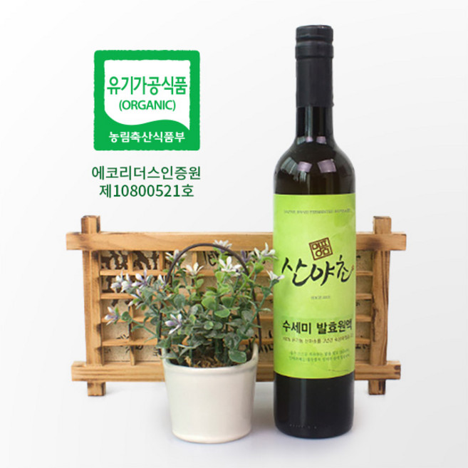 수세미 효소 발효액 유기농 이의영 산야초 효소 500ml, 1개