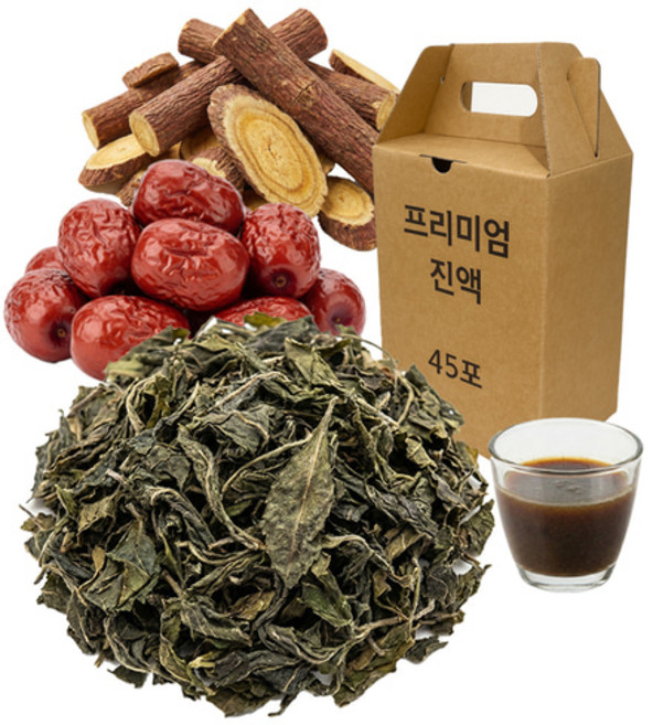 돌외잎 진액 엑기스 국산 원료 100% 선물세트, 45개, 110ml