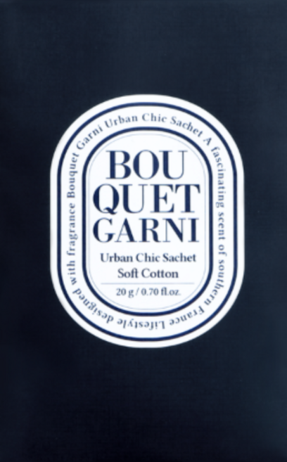 부케가르니 어반시크 샤쉐 옷장방향제 본품, 20g, 4개, 1SCENT / 소프트코튼