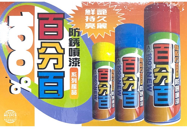 LUSH 百分百 防鏽噴漆 400ml, 116寶藍/箱(6罐)-超取最多1箱含稅,附發票, 1個