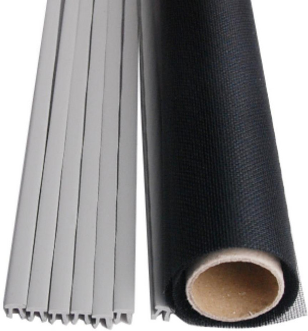 방충망 셀프교체 쫄대 세트 창문모기장 벌레막이, 1개