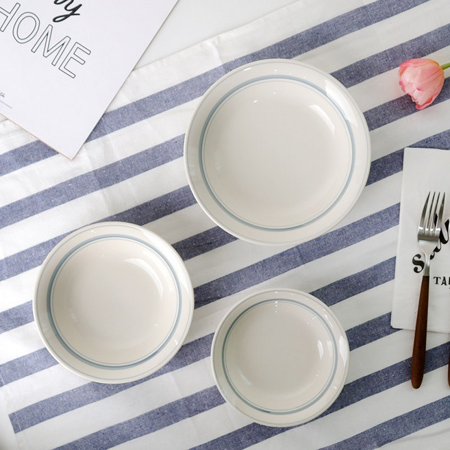 큐스토어 카네수즈 스노우톤 그레이 디저트볼 스프볼 후르츠볼 샐러드볼 (3size), 1개, 스프볼 1호 (S)