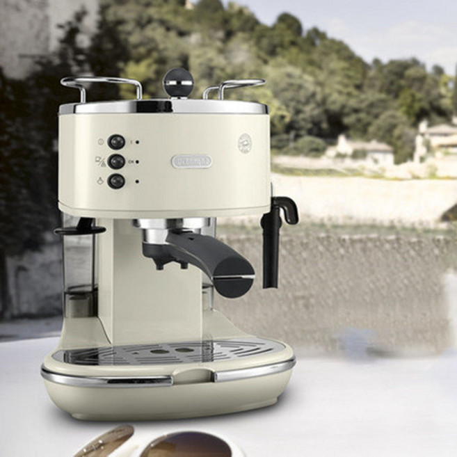 드롱기 아이코나 빈티지 커피머신 4종 돼지코 증정, 그린, ECO310