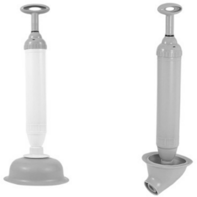 화장실 욕실 변기 뚫어 뻥 하수구 세면대 배수구 뚜러뻥 강한 압착 력 기본형 고급형, 그레이