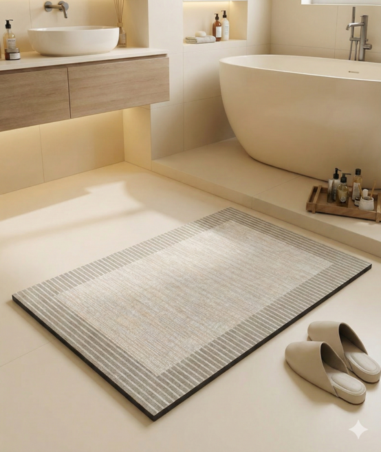 품질 좋고 가심비 뛰어난 / 워셔블 논슬립 규조토 발매트 / 우리집에 꼭 필요한 MUST HAVE 아이템, 1개, H타입