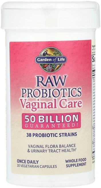 가든오브라이프 RAW Probiotics Vaginal Care 베지 캡슐 30정, GOL12334, 1개 - 쿠팡