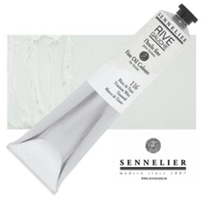 시넬리에 리브고쉬 유화물감 200ml 티타늄화이트 낱개(특별행사상품)