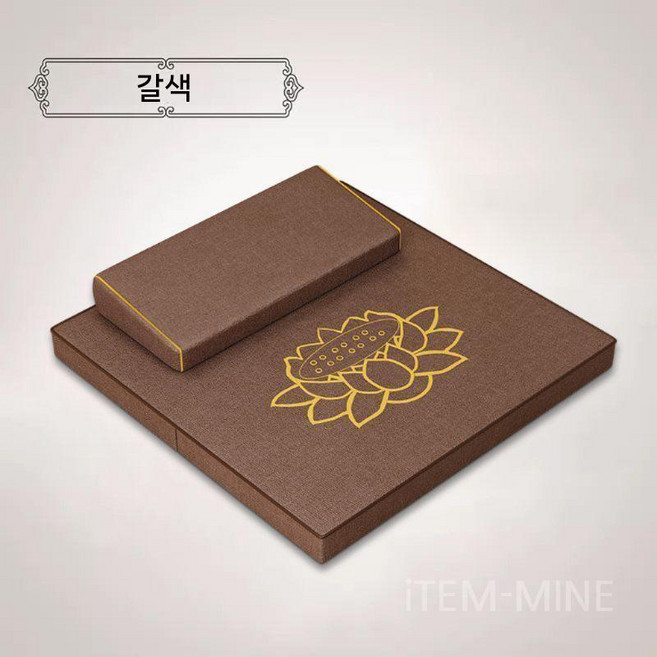 108배방석 백팔배 절방석 스림 명상 기도 두꺼운 사찰 법당 방석 좌복 쿠션