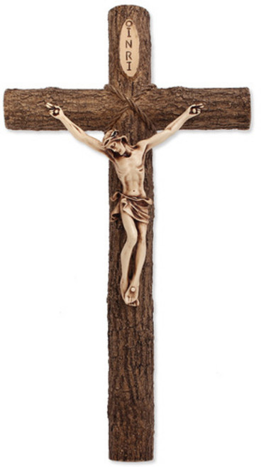 JA25 원목형 벽고상 천주교 성물, 십자고상, 1개