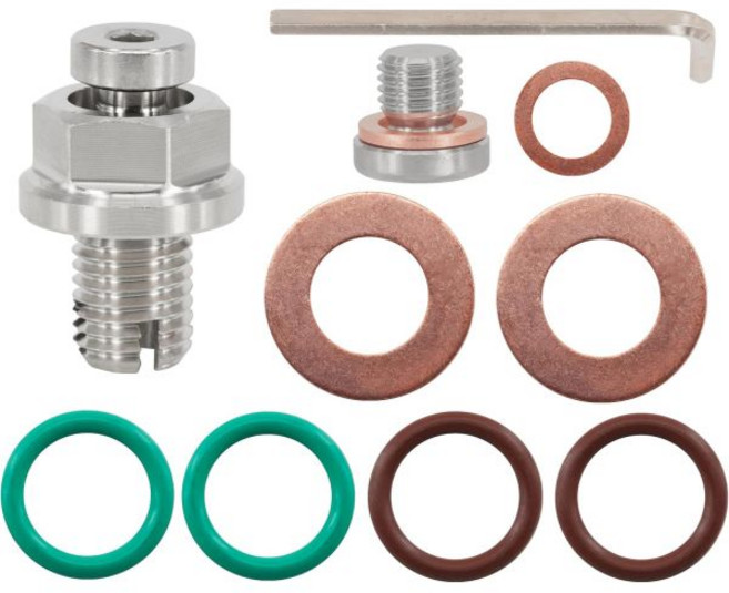 Dsnaduo M14.1-1.5 x 15mm 오버사이즈 돼지 등 오일 배수 플러그 스테인리스 스틸 셀프 탭핑 팬 나사산 수리 키트, M12.1x1.5