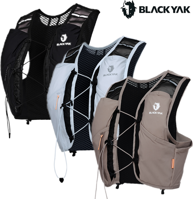 블랙야크 남성 여성 트레일러닝베스트대쉬10 초경량 등산 러닝 조끼 2BYKSXV930, 00M, BLACK