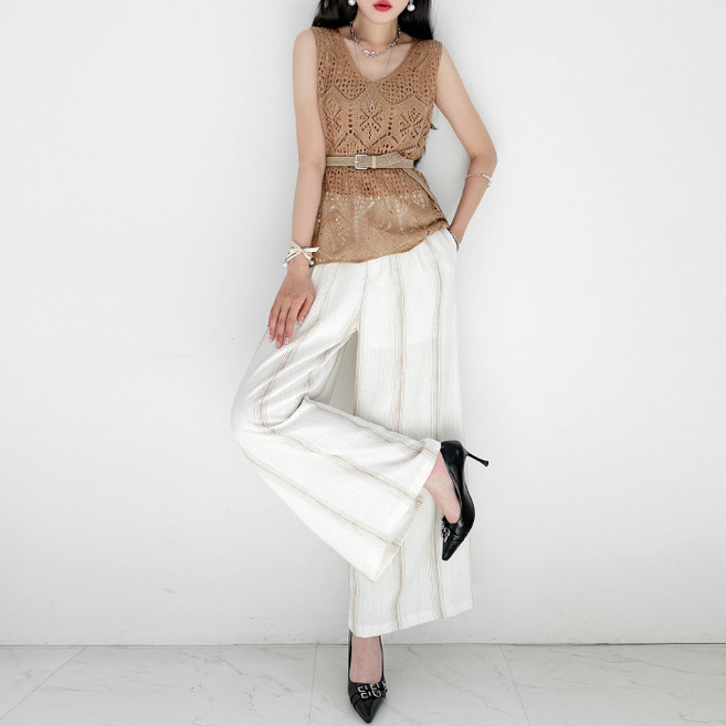 금찌 금찌 모코 니트 슬랙스 3PCS세트 ST7501S