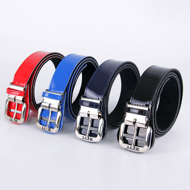 성인용 야구벨트 모아 제트/모리모토 애나멜벨트 야구허리띠, 레드, 1개