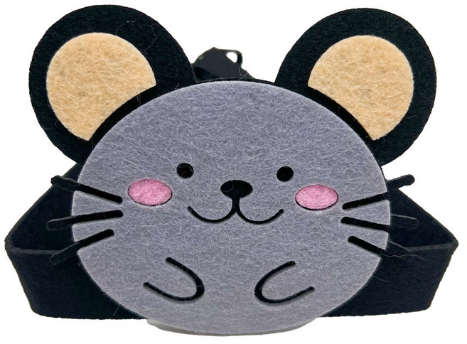 동물 가면 연극 구연동화 역할극 소품, 동물가면머리띠-쥐