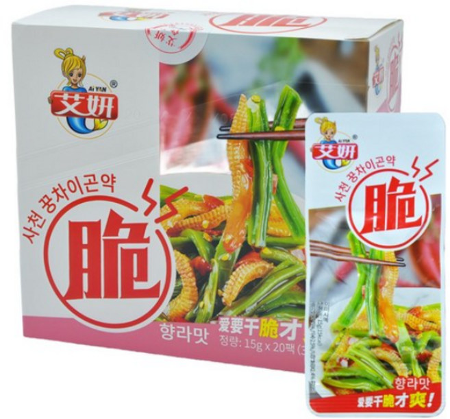 승현유통 사천공차이곤약곽 향라, 20개